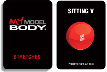 MY MODEL BODY® Stretches Card Sample